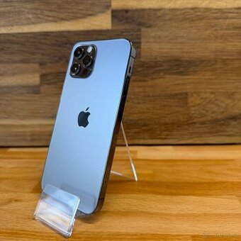 IPhone 12 Pro 128GB, šedý, 100% baterie (rok záruka)