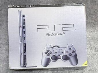 - PS2 Sony konzole Scph-75004 v krabici -