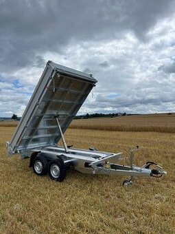 Nákladní jednostraně sklopný přívěs 2,7t