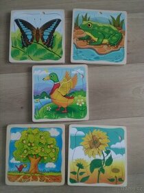 Vícevrstvá výuková puzzle