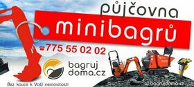 PŮJČOVNA MINIBAGRŮ A MINIDUMPERŮ KUBOTA+PŘÍSLUŠENSTVÍ