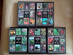 Zahradnický slovník naučný  - komplet všech 5.dílů