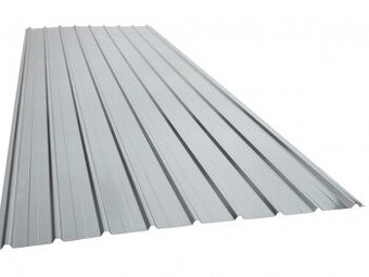 NOVÉ nepoužité pozinkové trapézové plechy / 48m2 / + oplecho