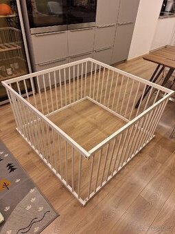 Puppolina ohrádka dřevěná 120x120cm