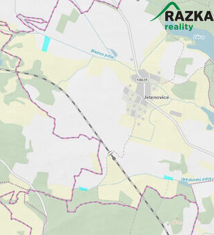 Soubor pozemků Velký Bor - Jetenovice, 12 986 m²