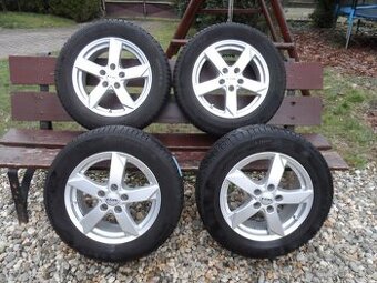 Alu Kola Rial Germany +Zimní Pneu, 215/60/16 5X112 ET 42