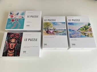 Puzzle  500 a 1000 dílků