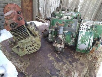 Vstřikovací čerpadlo Zetor Super a kompresor Zetor 25