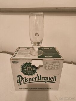 Skleničky 0.3 pilsner Urquell