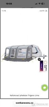 Nafukovací předstany ke karavanu