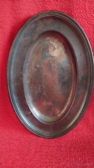 Starožitný postříbřený tác Art Krupp Berndorf