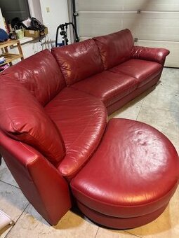 Sedací souprava kožená