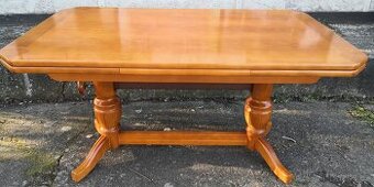 Masivní rozkládací konferenč. stůl s nastav.výškou