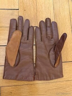 Retro kožené rukavice - nové