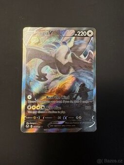 Pokémon karta Lugia V alt art 186/195 SIT