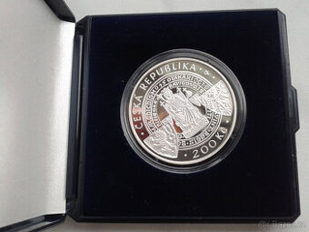 České Budějovice 200 Kč proof