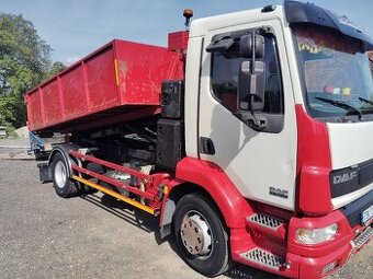 Prodám DAF LF 180, Hákový nosič kontejneru