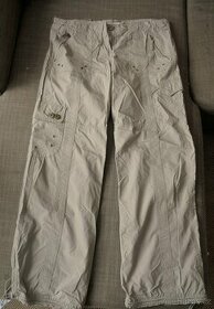 Plátěné kalhoty vel, 42
