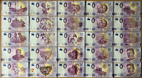 0€ Euro souvenir bankovky zahranicne