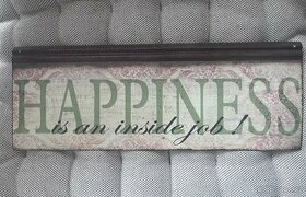 cedule Happiness is an inside job