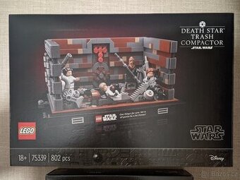 LEGO Star Wars 75339 Death Star Trash Compactor Diorama