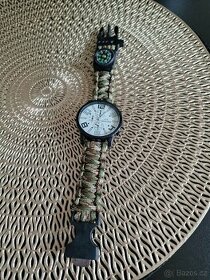 Paracord hodinky - 1
