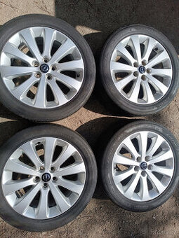 Opel Astra J - alu 7x17 et42 + letní 215/50/17