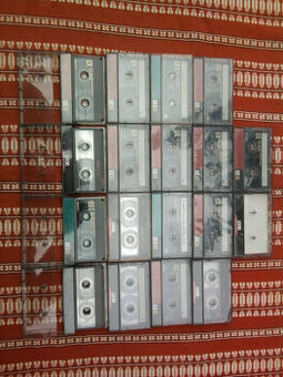 Staré AUDIOKAZETY "SONY" (Typu-II/Chrome)