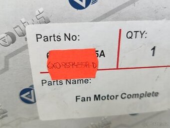 Ventilátor chlazení Vika