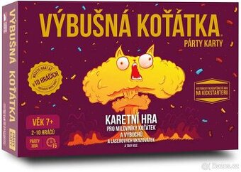 desková karetní hra Výbušná koťátka