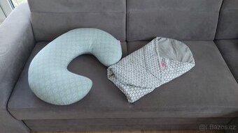 Zavinovačka a kojící polštář Motherhood