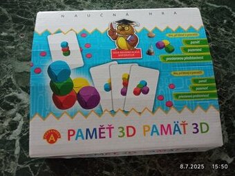 Naučná hra Paměť 3D