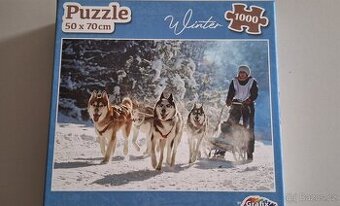 Puzzle Winter 1000 dílků,  50x70cm