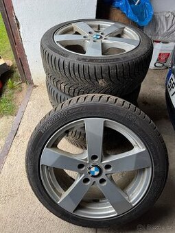 Zánovní pneumatiky Nexen 225/45 R17 alu disky Dezent BMW