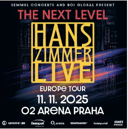 Hans Zimmer Live–The Next Level 11.11.25 VIP klubové patro