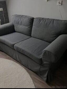 Ikea Ektorp sedacka - dvoumístna + 2x potah