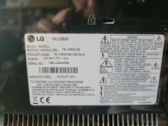 LG 19LV2500 19 palců