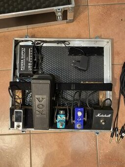 Prodám Marshall aparát + pedalboard + efekty (Třebíč / Brno)