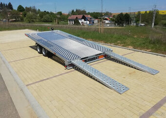 Sklopka hydraulika, ALU plocha 450x210cm, 2700/680kg, výbava