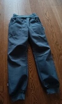 Unuo softshellové kalhoty s fleecem 116/122