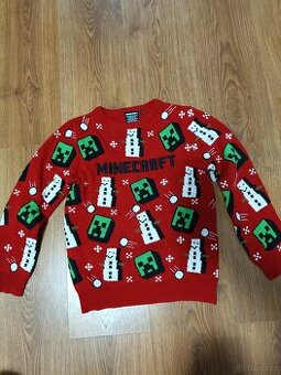 Vánoční svetr Minecraft