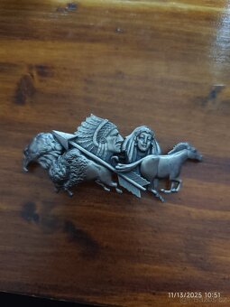 Prodam Westerove velmi unikatni spony do vlasu - kovove 3