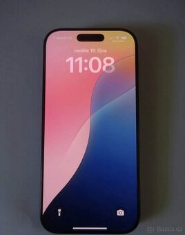 iPhone 16 PRO Černý titan v záruce do 1.8.2027