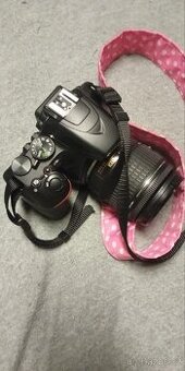 Nikon D3500 + objektiv 18-55 + náhradní baterie
