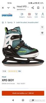 Dětské brusle vel. 26-31