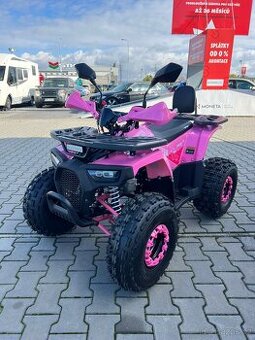 Dětská čtyřkolka Piranha Veyron 125cc růžová model 2026