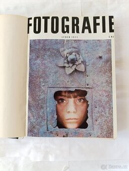 Časopis FOTOGRAFIE 1971 kompletní svázaný ročník
