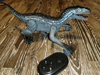 DINOSAURUS VELOCIRAPTOR BLUE - nefunkční ovladač
