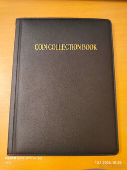 Album na mince (3×3cm) - 10 str.