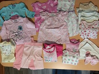 Sada oblečení na holčičku 50/56, 62/68